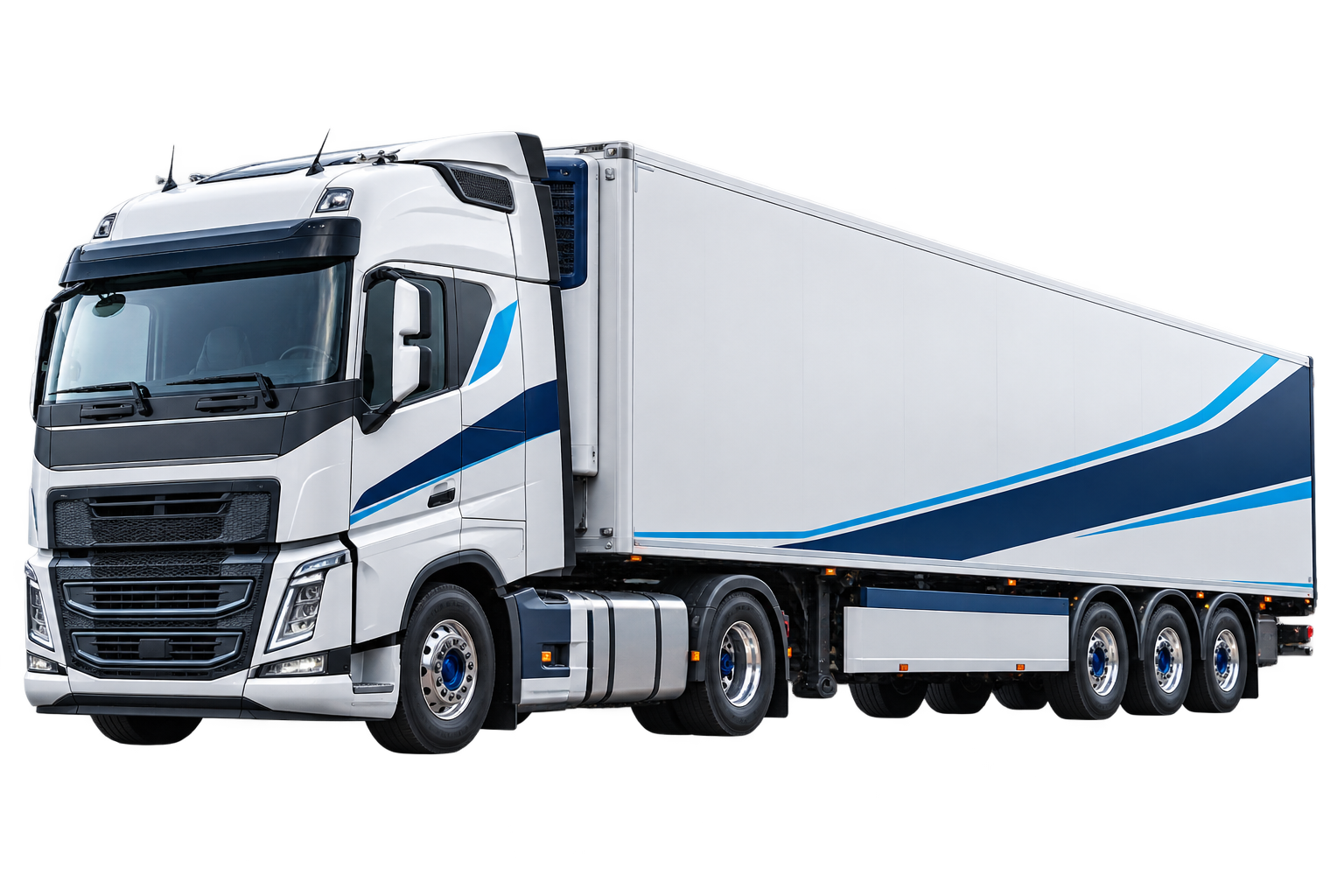 Camion Brisseau en rendu 3D