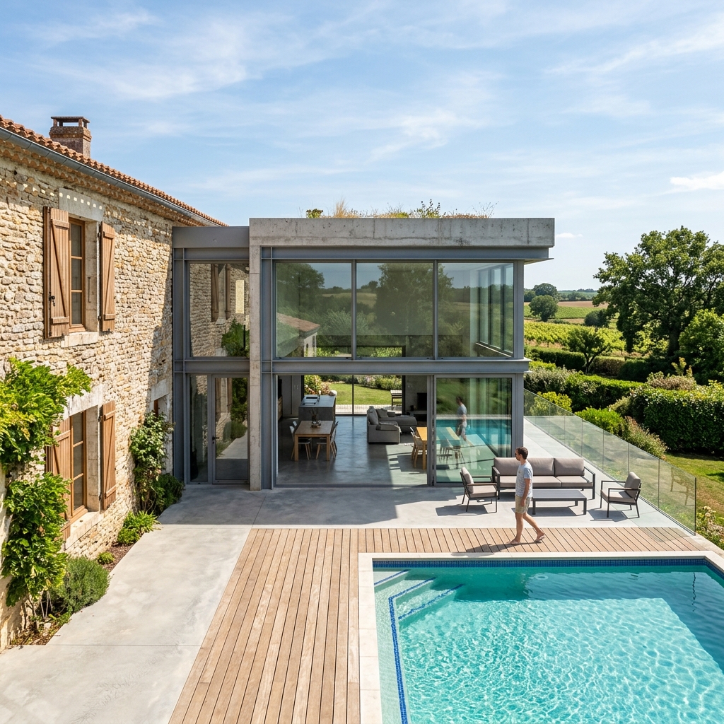 Agrandissement de maison en Vendée